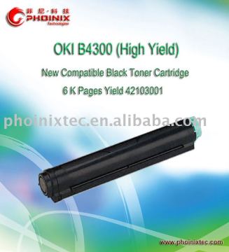 OKI Compatible Toner Cartridge B4300 ( 6000 Pgs )