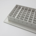 Supply Hvac Plastic Double Deflection Air Vent Fixed