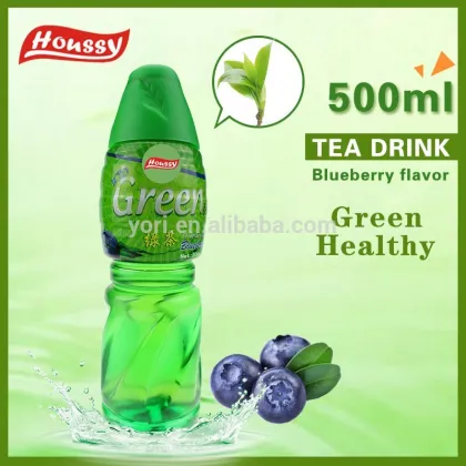 Famous brand houssy 500ml best juice green tea drink original
