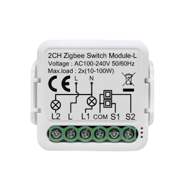 Tuya Zigbee 3.0 स्मार्ट स्विच मॉड्यूल - 10A होम ऑटोमेशन DIY ब्रेकर