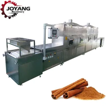 PLC Controlled Spice Powder Drying and Sterilization Machine