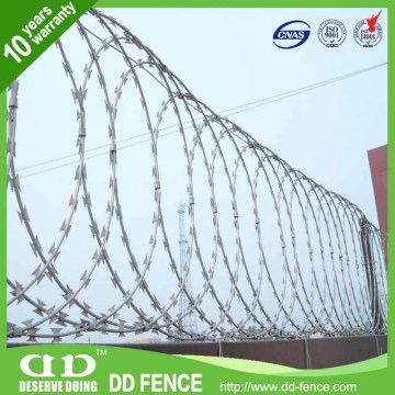 razor tape wire fence razor wire mesh for fencing clip razor wire fencing