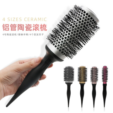 4 Piece Round Brush Set for Styling