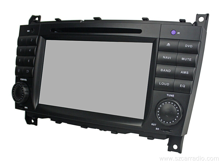 Android car dvd radio for Mercedes C-Class 2004-2007