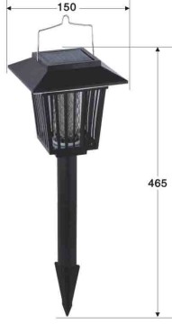 solar mosquito killer garden lamp landsign item number: XLTD-101A