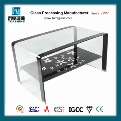 Tempered Hot Bending Furniture Glass