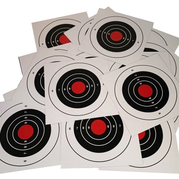 14x14cm 100pcs/bag Paper Cardboard Target Hunting BB Pellets Training Shooting Targets