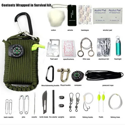 All-in-1 Outdoor Emergency 72-Hour Survival Kit