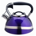 Durable stainless steel stovetop whistling tea kettle