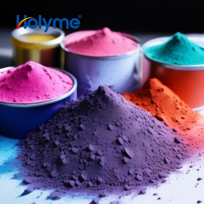 चिकनी मैट राल काले रंग पाउडर कोटिंग