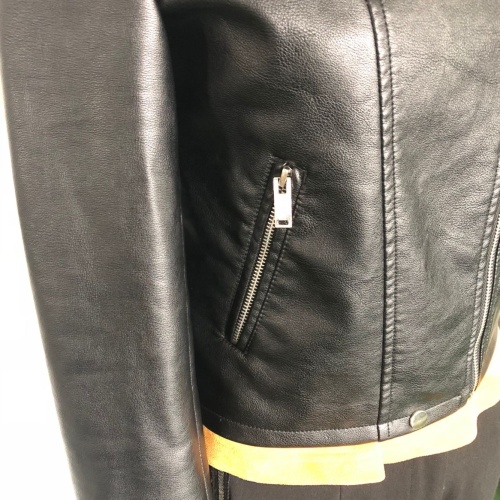 Fashion short women pu leather jacket ladies black small leather jacket women black coat ladies jackets