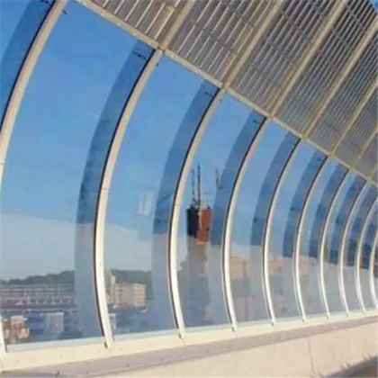 Clear Vinyl Sound Barrier Panels for Noise Control and Bridge Noise Reduction