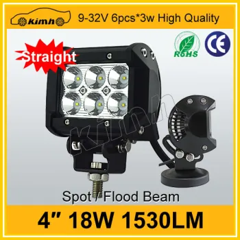 Auto Lighting system off road 4x4 front bumper led light bar 4 inch spot lights