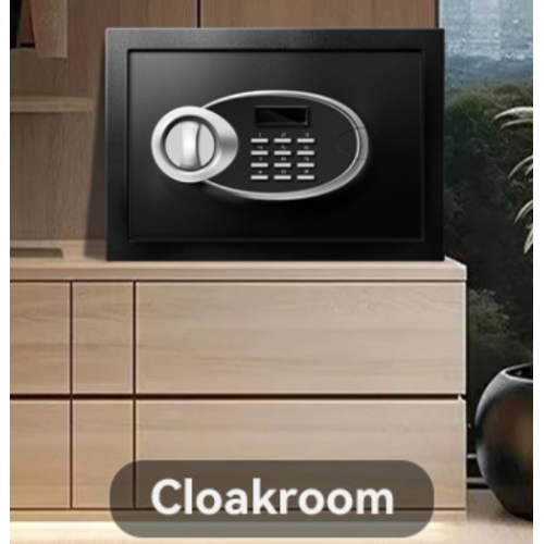Small Security Safe with Programmable Electronic Keypad