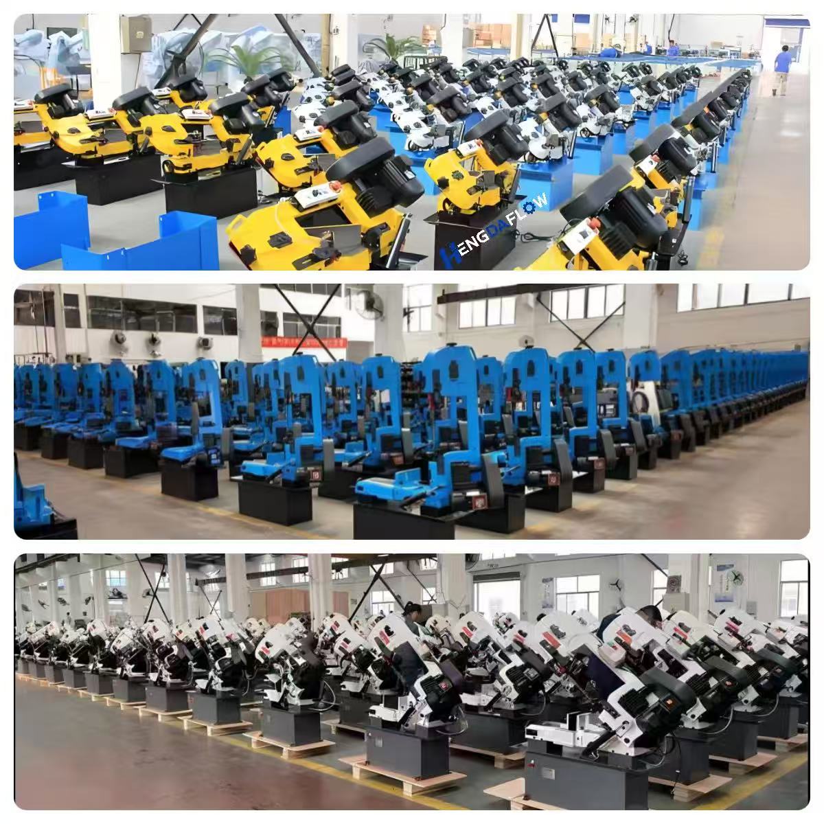 Metal Band Saw Production Workshop