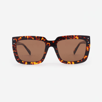 Pilot Square Acetate Women's Sunglasses