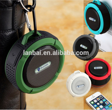 2015 Hot Sale Portable Water Proof IPX3.0 Bluetooth Speakers With TF card Player