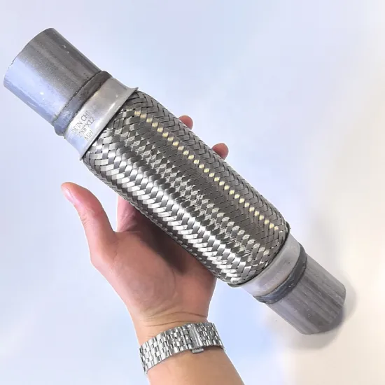 1.75 Inch Stainless Steel Auto Exhaust Flexible Flex Pipe Corrugated Bellows Joint