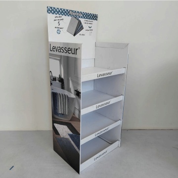 Knitted Carpet Floor Mat Shelves Display Stand
