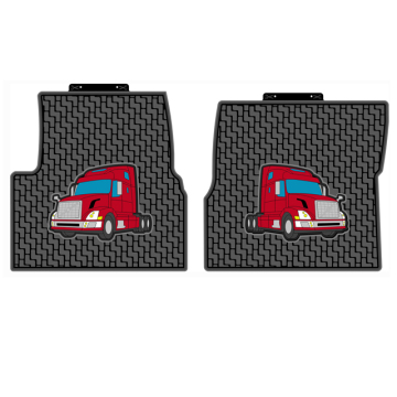 Easy Clean Heavy Duty PVC Truck Mats for Volvo VNL Truck and VT series Truck Parts 2003-2015