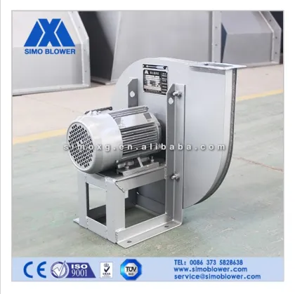 High pressure forced ventilating blower fan