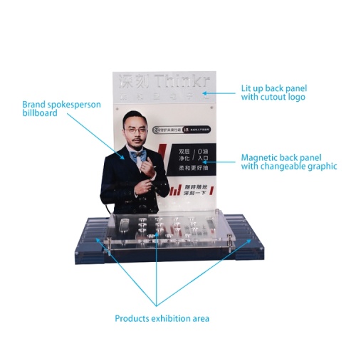 APEX e Cigarette Pod Acrylic Display Rack