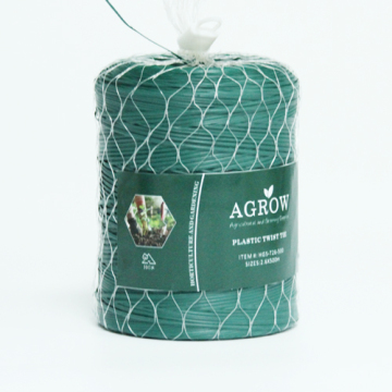 Sturdy Green Coated Coiled Twist Wire