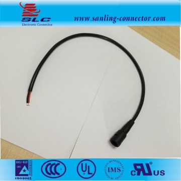 UL2464 18AWG 5.5/2.5 DC Male wire cable to tinned leads coaxial cable assemblies in china