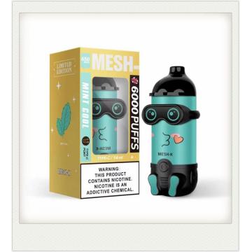 Mesh-x mesh-k6000 puffs kit pod minions