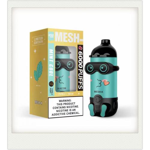 MIESH-X MESH-K6000 Puffs Minions de pod kit jetable