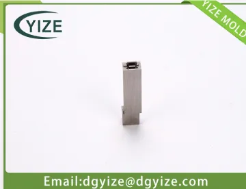 High precision connector mold parts production in YIZE MOULD