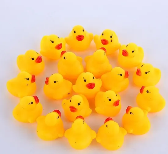 Sounds Mini Yellow Rubber Ducks