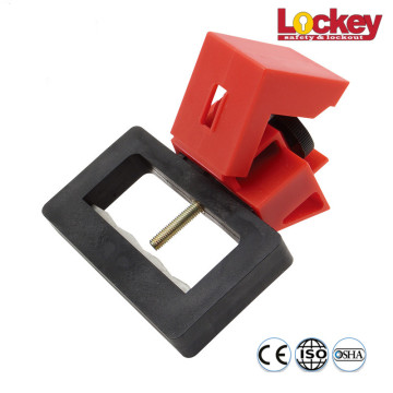 Oversized Large Clamp On Circuit Breaker Safety Lockout