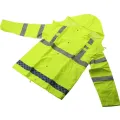 Safety Outerwear Reflective Raincoat