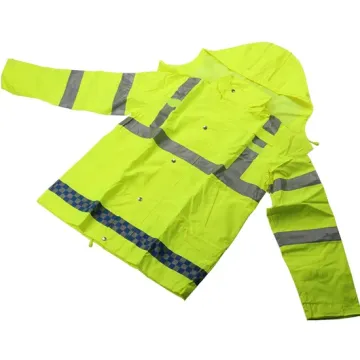 Safety Outerwear Reflective Raincoat
