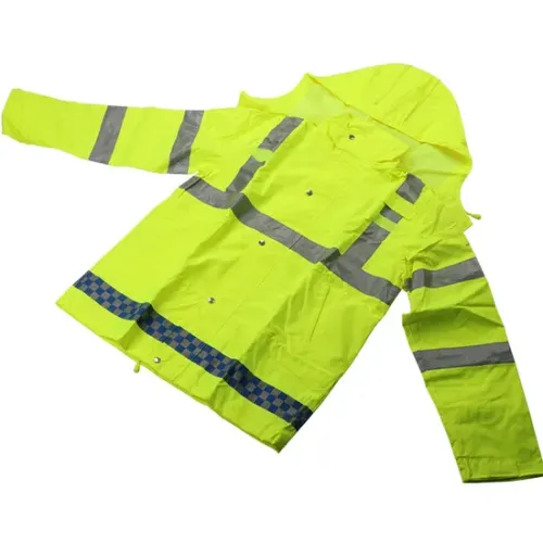 Safety Outerwear Reflective Raincoat