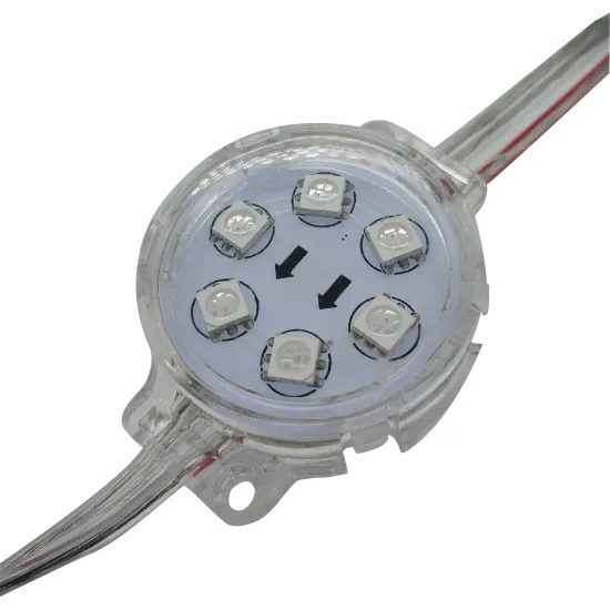 IP68 Waterproof RGBW LED Pixel Point Light String with WS2811 Chip for Smart WiFi Control - Perfect for Christmas Holiday