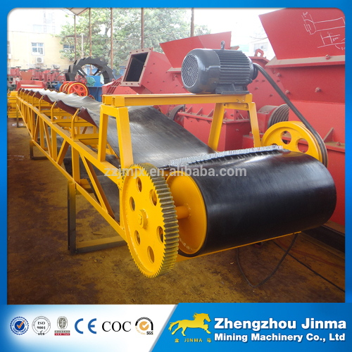 China OEM Large Capacity Roller Return Belt Conveyor For Powder Material