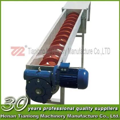 New type high quality screw conveyor garbage disposal machinery