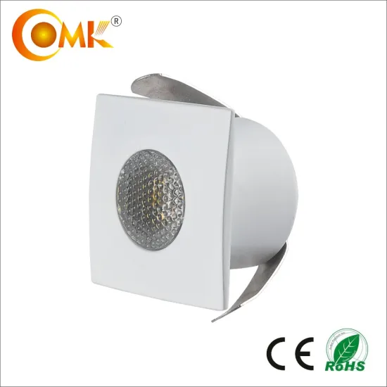 under counter lights 1w 3w square Pure Aluminum lighting for kitchen and dining room design