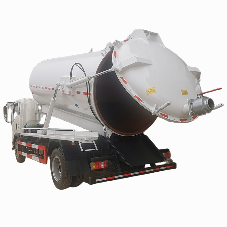Howo 4*2 1000liters Vacuum Sewer Suction Truck