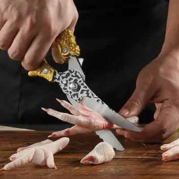 Professional Multi-Function Kitchen Shears for Meat, Chicken, and Poultry Processing