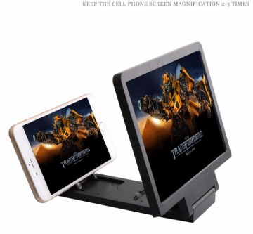 2015 Newest Mobile Phones Zoom Magnifying Glass Folding CellPhone Enlarged Screen HD Magnifier Amplifier For phone