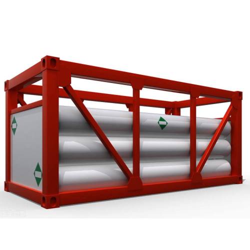 Contêiner de tamanho de 20 pés para armazenamento ISO Tank Gase