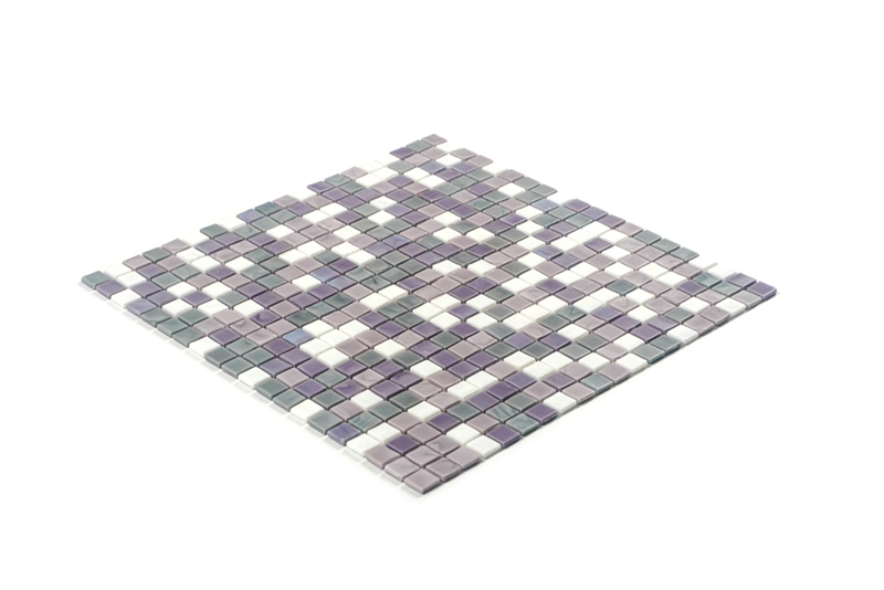 Mosaico de vidrio resistente a la temperatura y resistente a la temperatura.