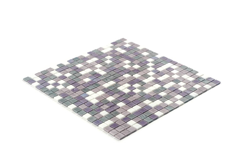 Waterproof and temperature resistant glass mosaic