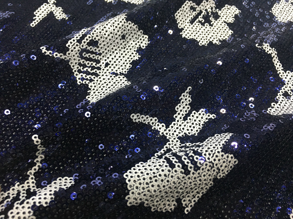 Poly Spandex Sequin Embroidery