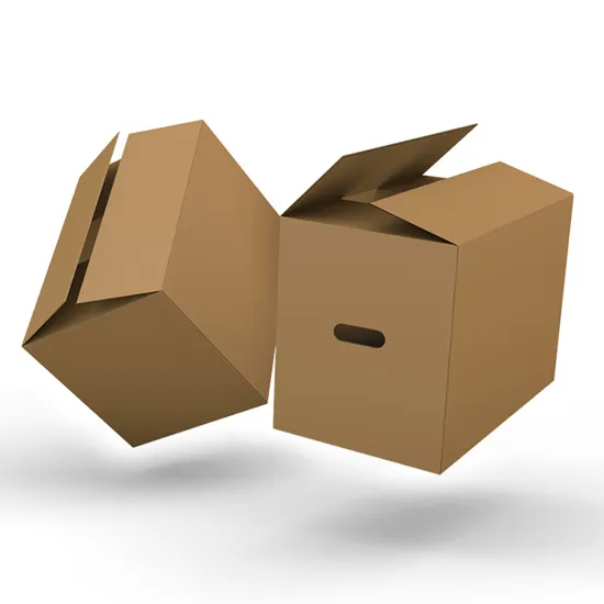 Foldable Custom Logo Corrugated Moving Supplies Boxes