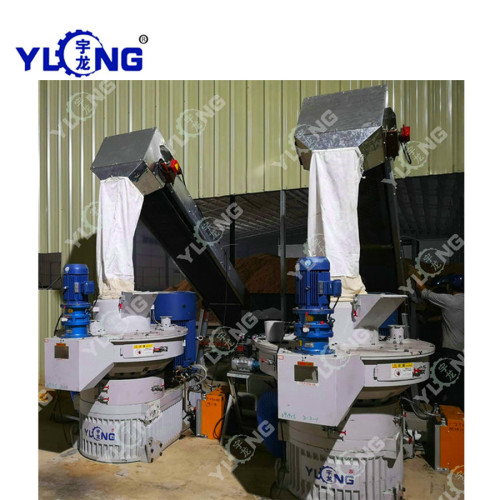 132KW Sunflower Straw Pellet Machine