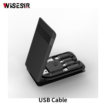 Multifunktionsladungskabelhalter magnetisches USB-Kabel